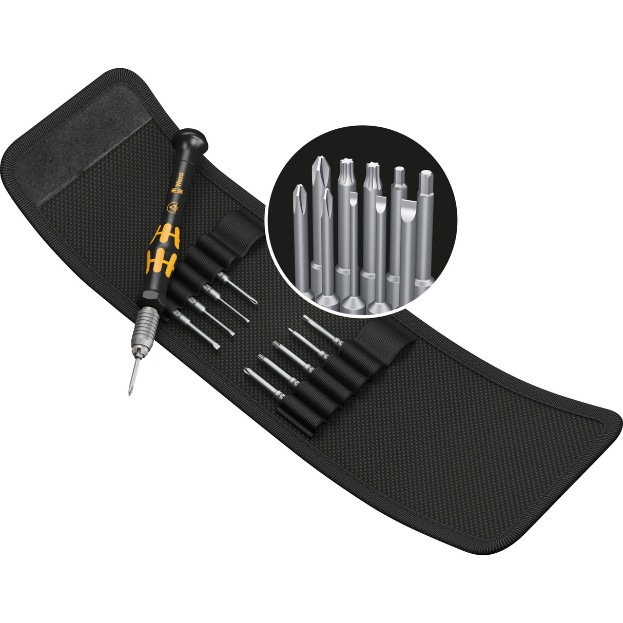 Wera Kraftform Kompakt Micro ESD 11 SB Bit Set (11-piece)