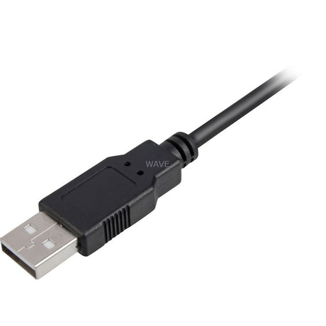 Sharkoon USB 2.0 Verlängerungskabel (schwaarz, 1 Meter, Duebelschirmung)