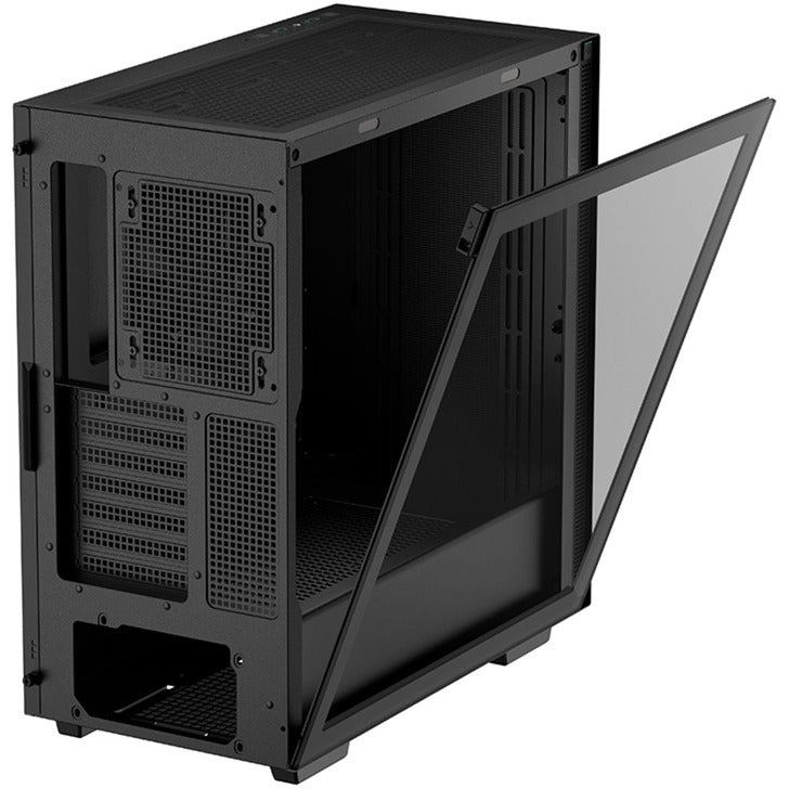 DeepCool CH510 Mid-Tower Case (Black | 2x USB-A | Tempered Glass)