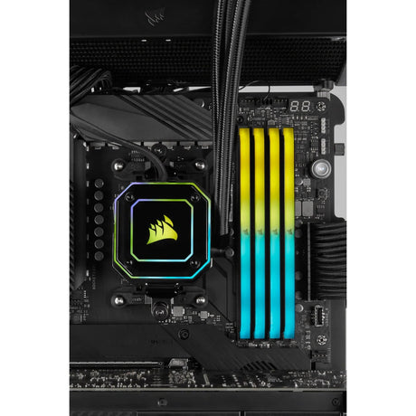 Corsair Vengeance RGB RS 16 GB DDR4-3200 (2x 8 GB) RAM (svart, cmg16gx4m2e3200c16, xmp 2.0)