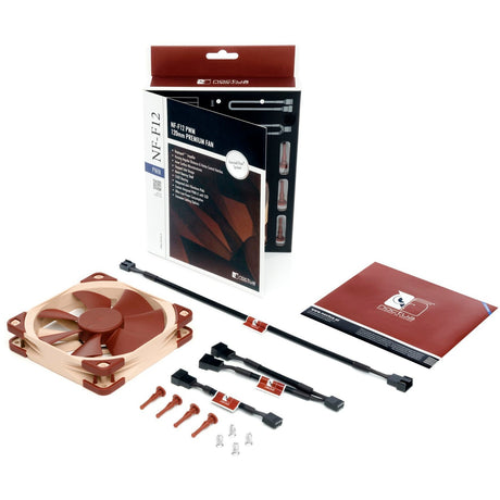 Noctua nf-f12 pwm Case Fan (hellbraun, 120 x 120 x 25 mm)