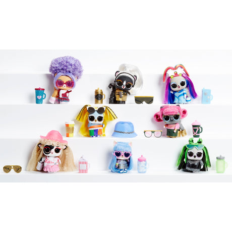 Mga siamsaíocht l.o.l. iontas! - doll gruaige peataí gruaige gruaige (táirge assortment)