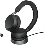 Jabra Evolve2 75 On-Ear Headset (Black, Link380c, Microsoft Teams)