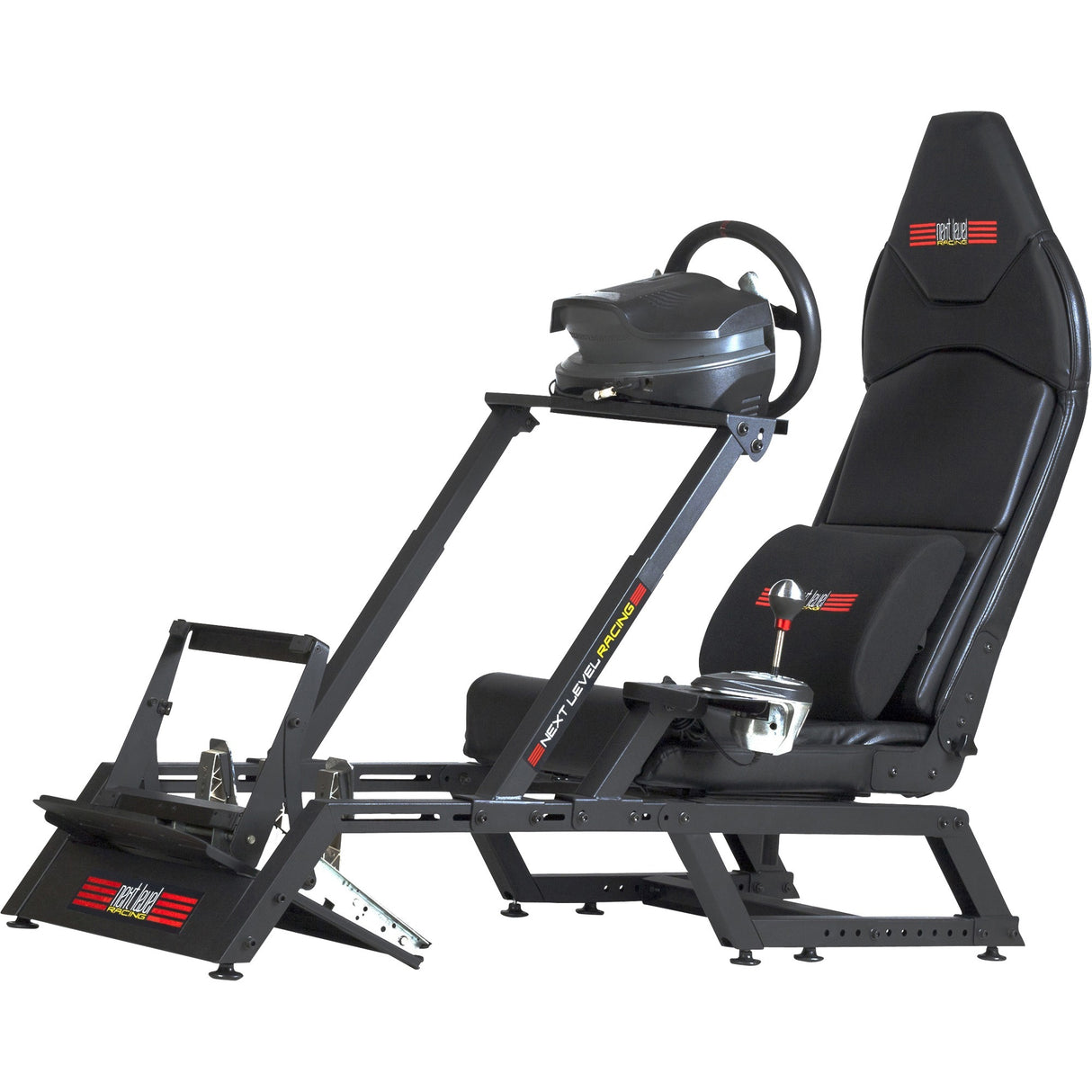Fórmula f-gt de corrida de próximo nível e simulador de corrida de cabine de simulador gt (preto (fosco))