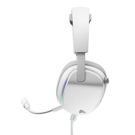 Glorious GHS Eternal RGB - Stereo RGB Gaming Headset Over-Ear Gaming Headset (White, PC, PS5, PS4, Switch, USB-C)