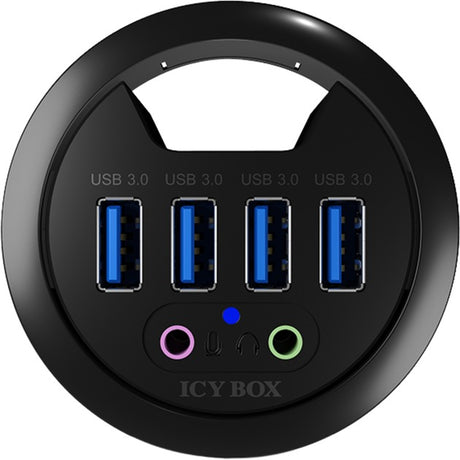 Icy box ib-hub1403a usb hub (černý)