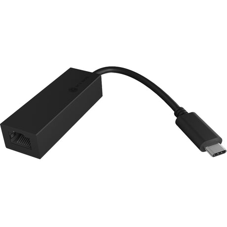 Icy Box ib-lan100-c3 usb-c > Gigabit Ethernet LAN Adapter (schwaarz)