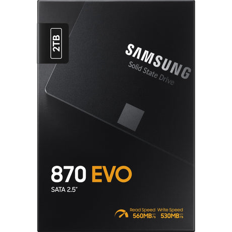 Samsung 870 evo 2 tb ssd (mz-77e2t0b eu, sata 600)