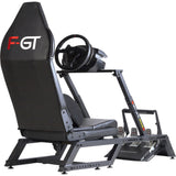 Fórmula f-gt de corrida de próximo nível e simulador de corrida de cabine de simulador gt (preto (fosco))