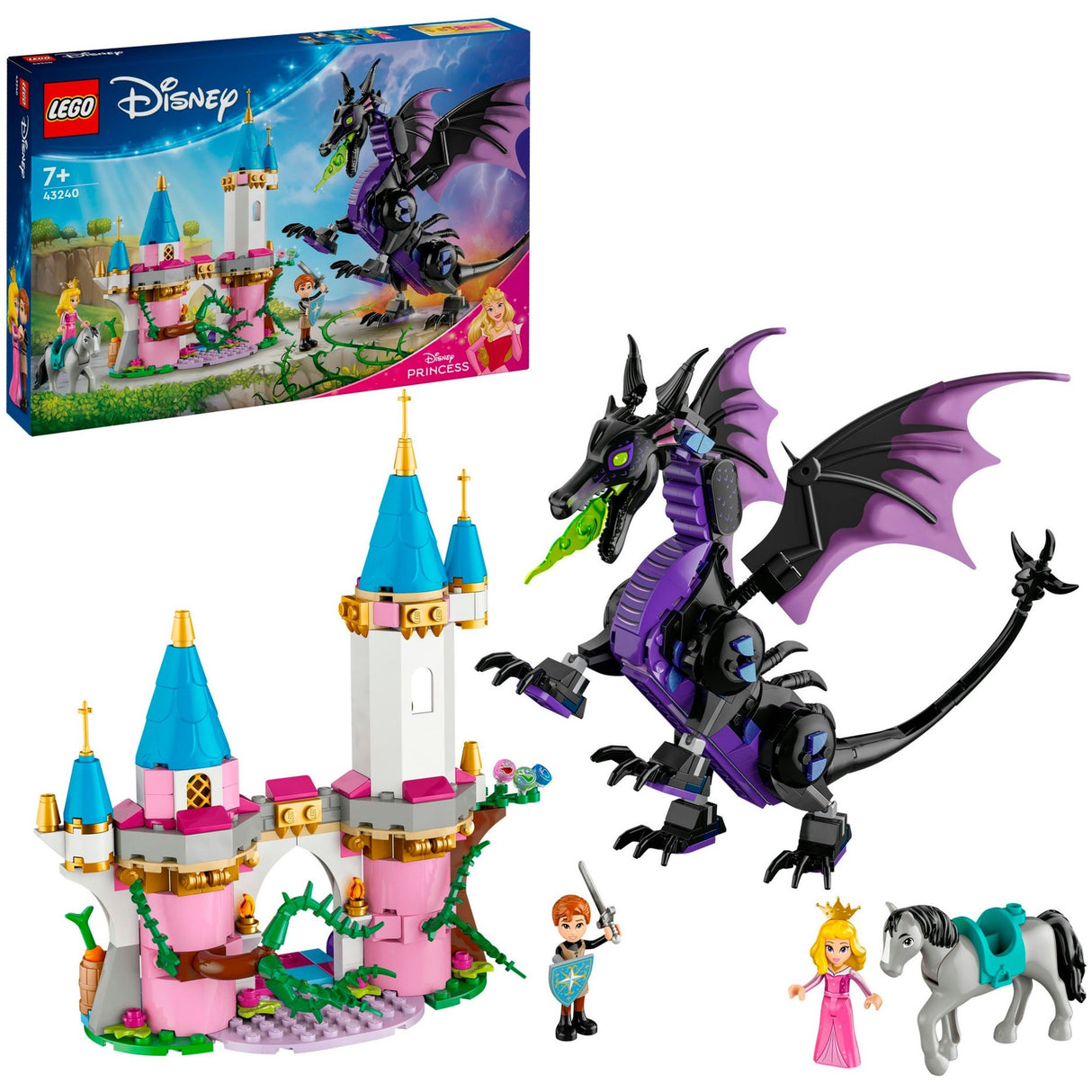 Lego ǀ Disney Princess Maleficent v podobě draka - 43240