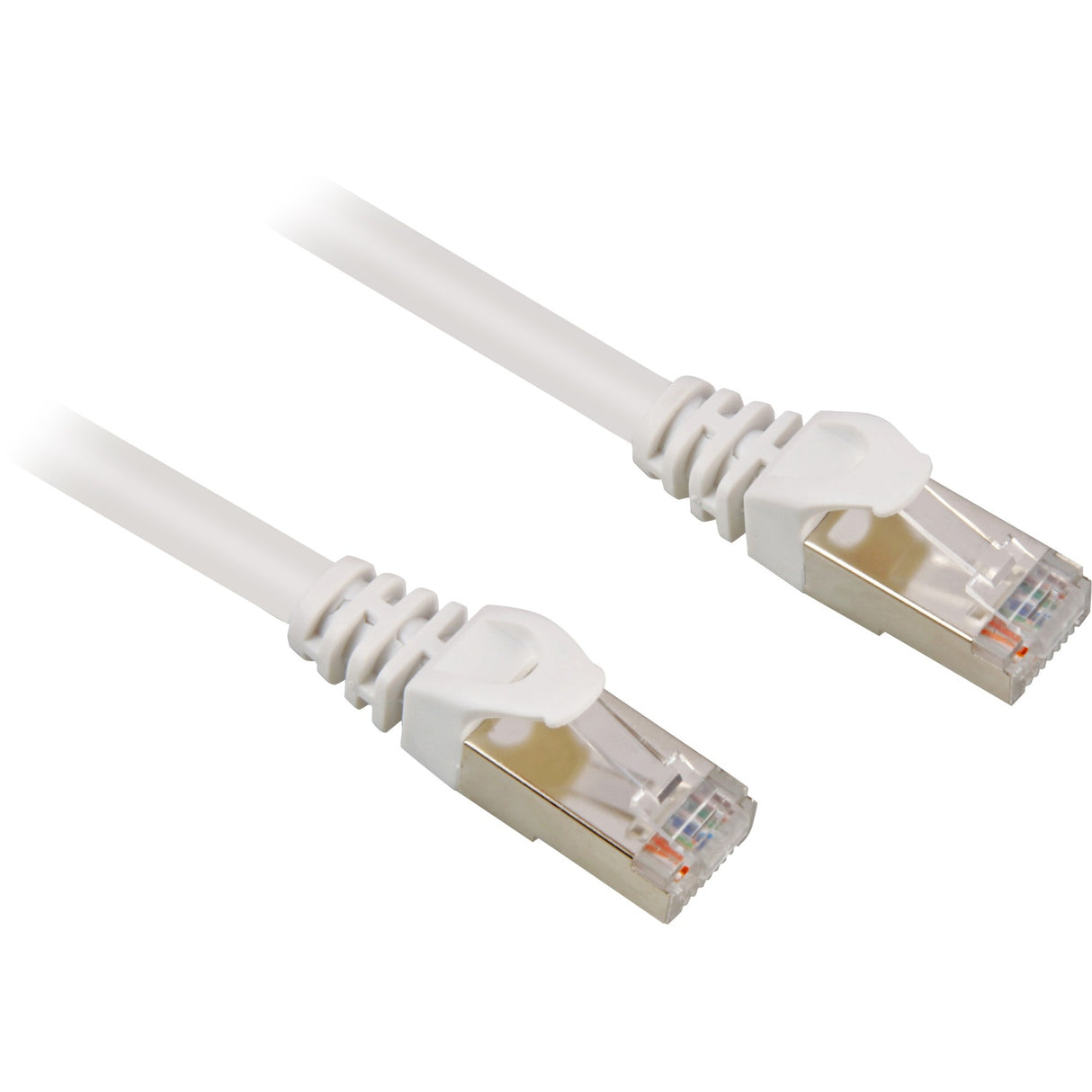 Sharkoon Netzkabel SFTP, RJ-45 mat Cat.6 (wäiss, 15 Meter)