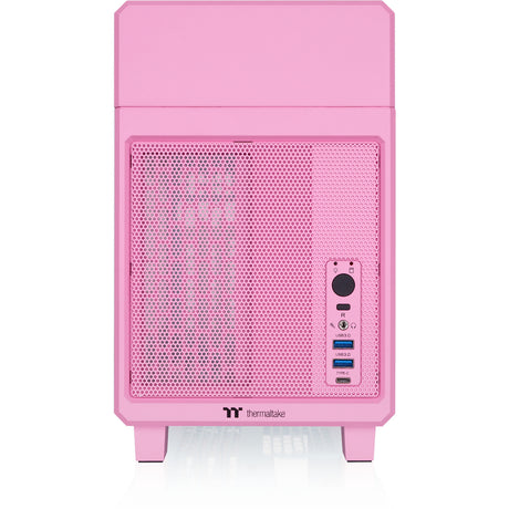 Thermaltake TR100 Bubble Pink Mini Tower Case (Pink | 2x USB-A | 1x USB-C)