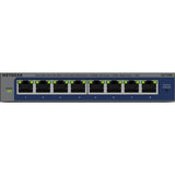 Netgear 8-Port Gigabit Plus Schalter (gs108e-400eus) (grau, net verwaltet)