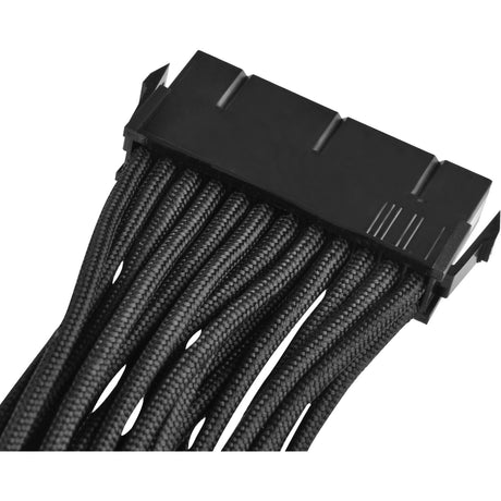 Silverstone 24-pin ATX extension cable (black, 30 centimeters, PP07-MBB)