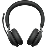 Jabra Evolve2 65, MS Stereo On-Ear Headset (Black, Microsoft Teams, Bluetooth, Charging Stand Included)