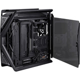 Asus rog hyperion gr701 big tower behuizing (zwart | 4x usb-a | 2x usb-c | rgb | tempered glass)