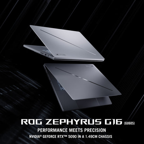 Asus rog zephyrus g16 gu605cm-qr026w 16 gaming laptop (donkergrijs | ultra 9 285h | rtx 5060 | 16 gb | 1 tb ssd)