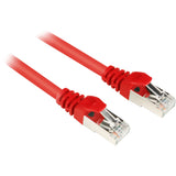 Sharkoon network cable SFTP, RJ-45 with Cat.6 (red, 0.5 meters)