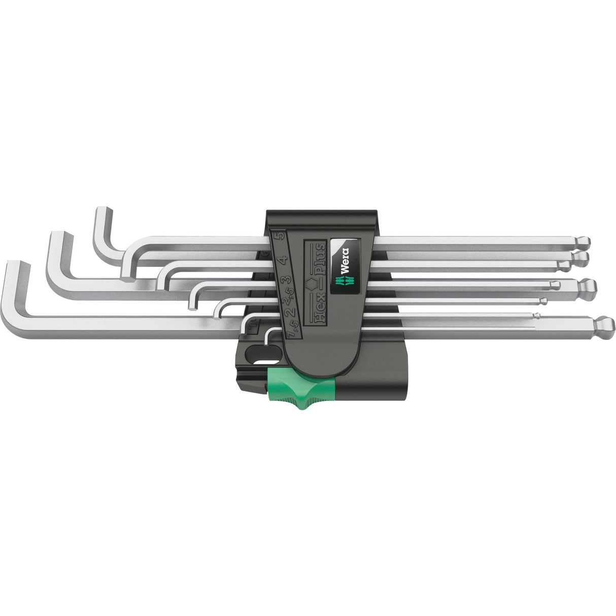 Wera Hex Key Set 950/9 Hex-Plus 4 (chrome, 9-piece)