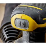 Stanley Fatmax V20 18V Orbital Sander (Yellow and Black, Soft Bag, 2.0Ah Battery and 2A Charger Included)