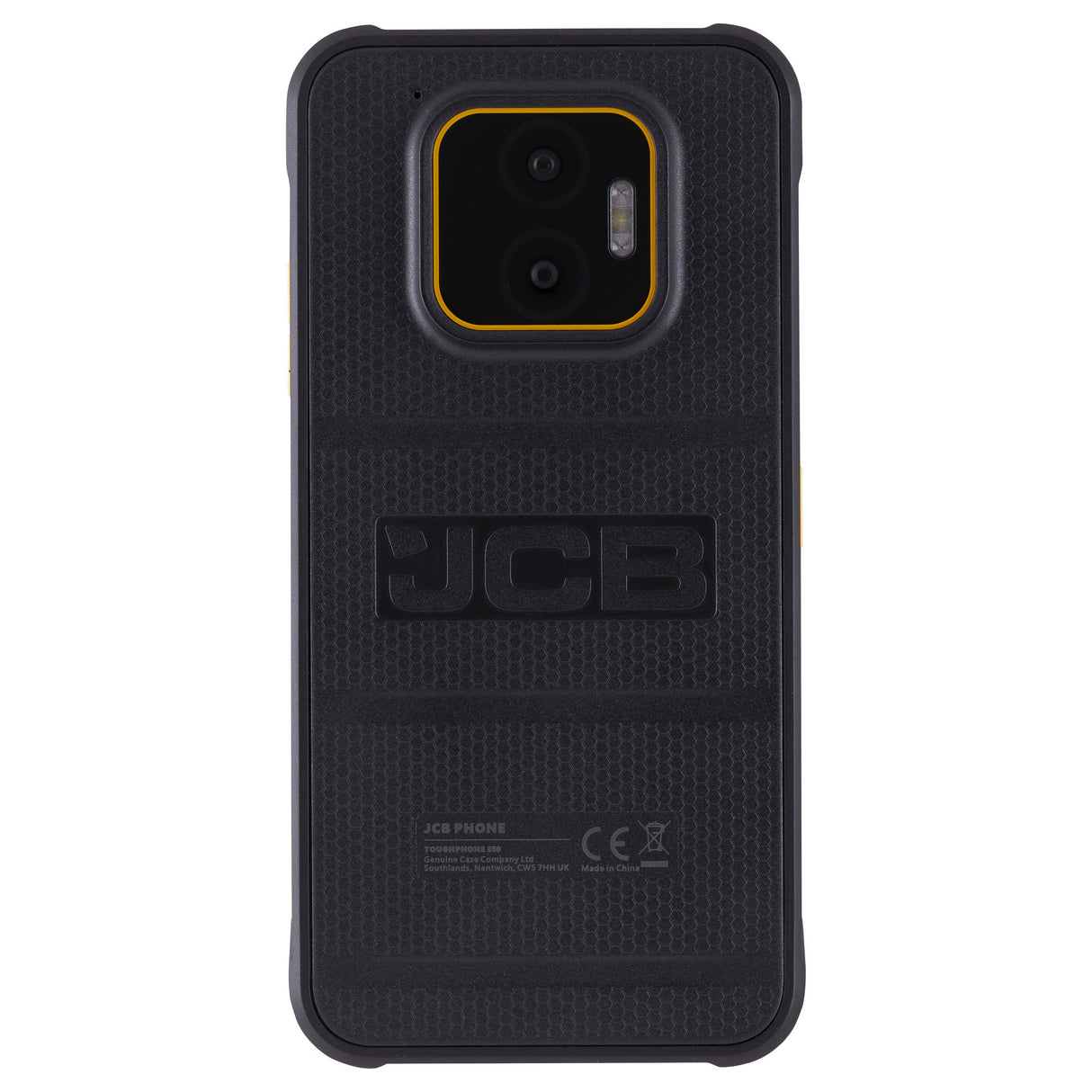 Jcb toughphone e50 smartphone (zwart | 128 gb | android 16 | dual-sim)