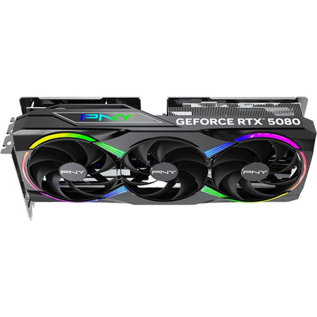 PNY GeForce RTX 5080 ARGB OC Graphics Card (DLSS 4, 3x DisplayPort, 1x HDMI 2.1)