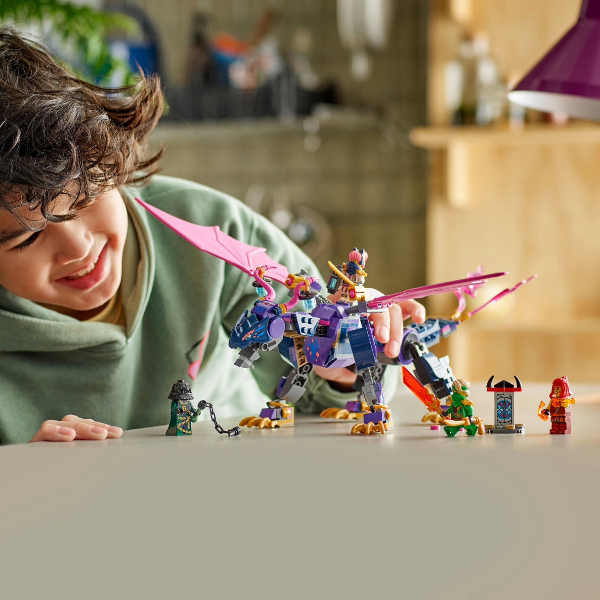 Súprava hračiek Lego ® ninjago® rontu majstra draka - 71842