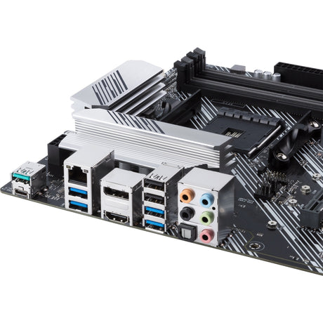 Asus Prime B550-Plus Socket AM4 Motherboard (black silver, RAID, GB-LAN, sound, ATX)