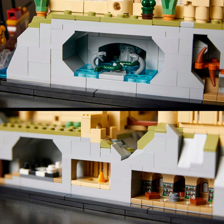 Duży zestaw klocków Lego Harry Potter i tereny Hogwartu dla dorosłych - 76419