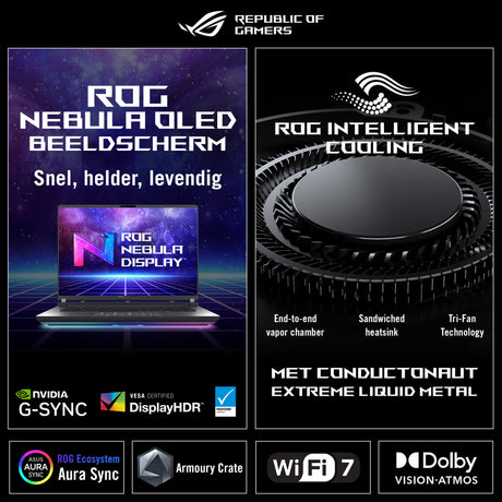 Asus ROG Strix G16 G615JMR-S5020W 16 igralni prenosnik (siv | Core i7-14650HX | RTX 5060 | 16 GB | 1 TB SSD)