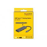 Delock USB Type-C Docking Station 8K (dark grey, HDMI, USB, PD 3.0 100 W)