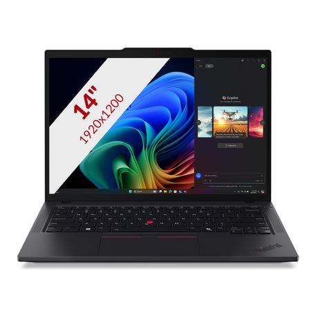 Lenovo ThinkPad T14 Gen 6 (21QJ0053MH) 14 Copilot+ Laptop (Black | Ryzen AI 7 Pro 350 | Radeon 860M Graphics | 32 GB | 1 TB SSD)