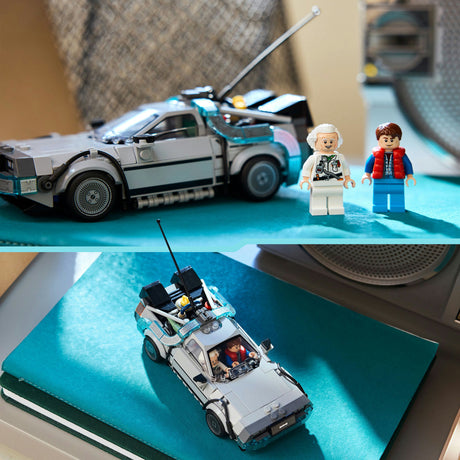 Lego Speed Champions 77256 time machine from Back to the Future