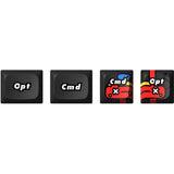 Iqunix f97 graffiti diary wireless mechanical keyboard (black, us layout (qwerty), cherry mx red, 96%, rgb leds, hot-swappable, pbt, 2.4ghz | bluetooth 5.1 | usb-c)