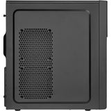 Midi věžový kryt Silverstone sst-ps13b (černý | 2x USB-A)