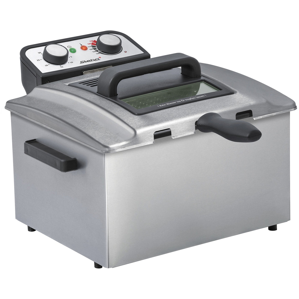 Steba DF 300 deep fryer (stainless steel, 5.0 litres)