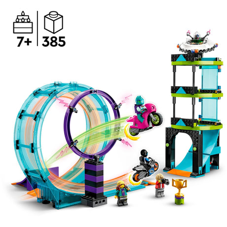 Lego City - Ultimate Stunt Drivers Challenge Construction Toy (60361)