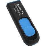 Adata Dash Drive UV128 64 GB USB Stick (Black Blue, USB 3.0)