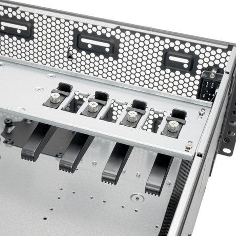Silverstone RM42-502 rackmount chassis (black | 4U | USB-C)