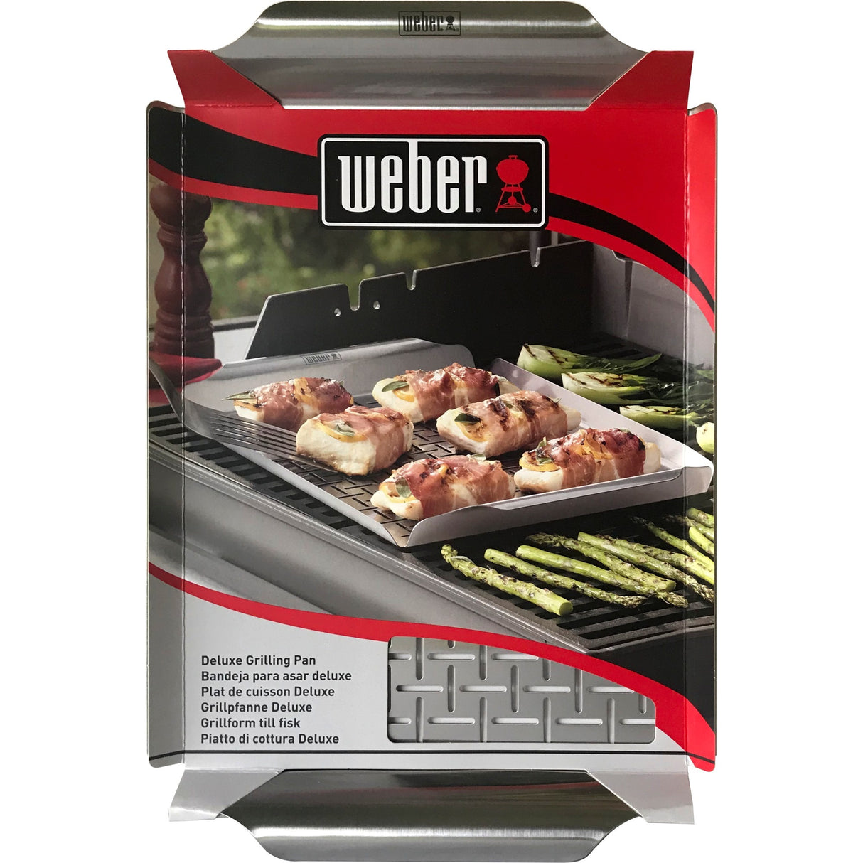 Weber deluxe grilling basket (silver)