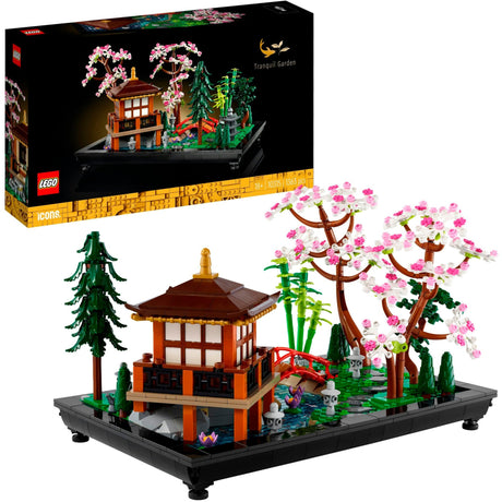 Lego icons soothing garden botanical mindfulness building kit for adults - 10315