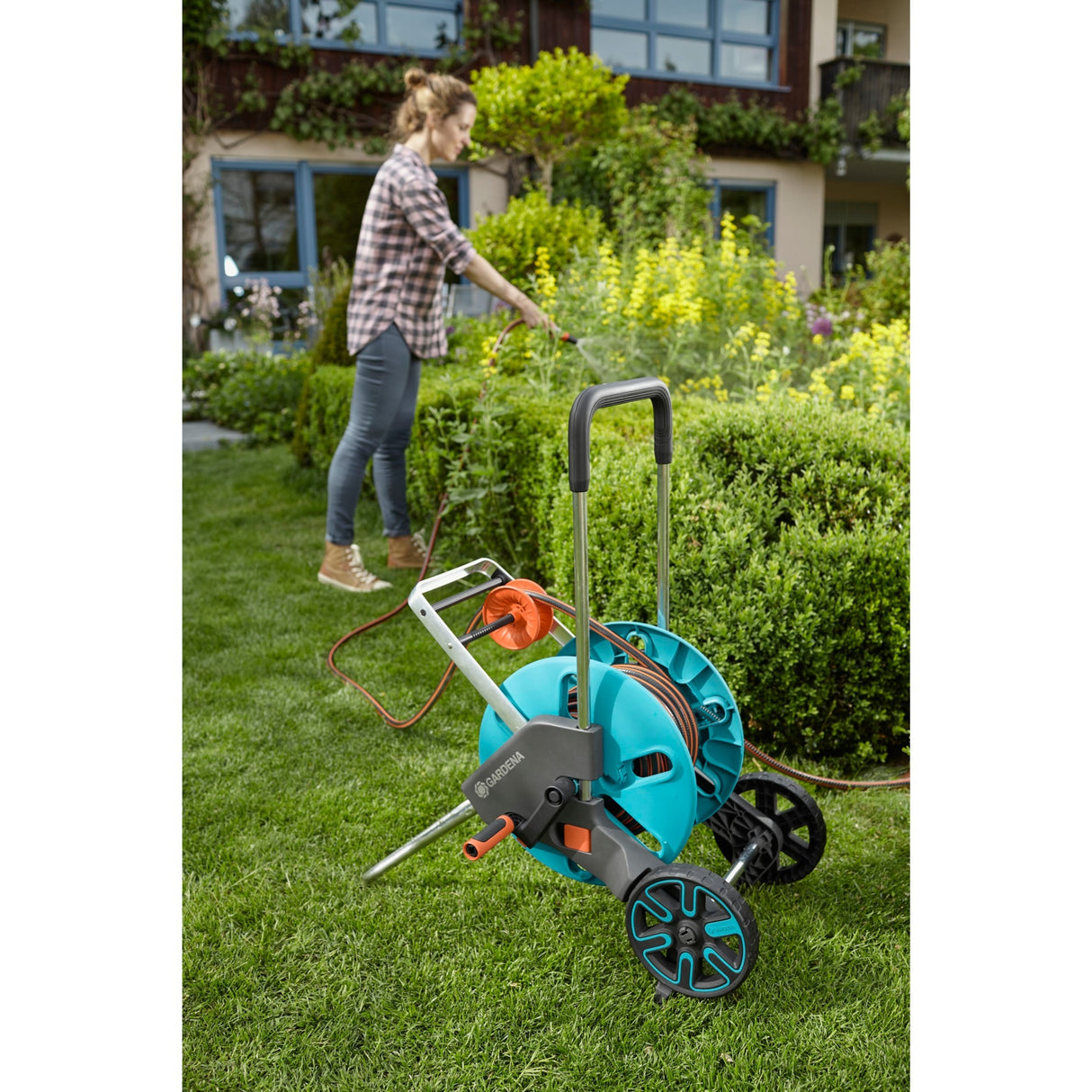 Gardena Schlaang Wagon Aquarroll M Einfach Set