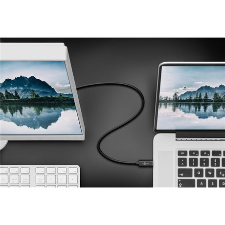 Goobay USB-C til VGA-adapterkabel (svart, 1,8 meter)