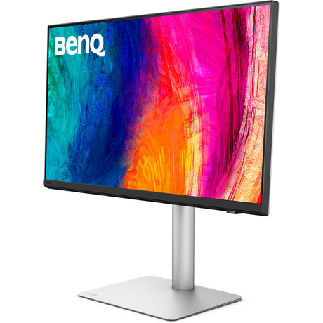 Benq pd2730s 27 5k uhd monitor (white silver, hdmi, displayport, audio, thunderbolt 4, usb-c)