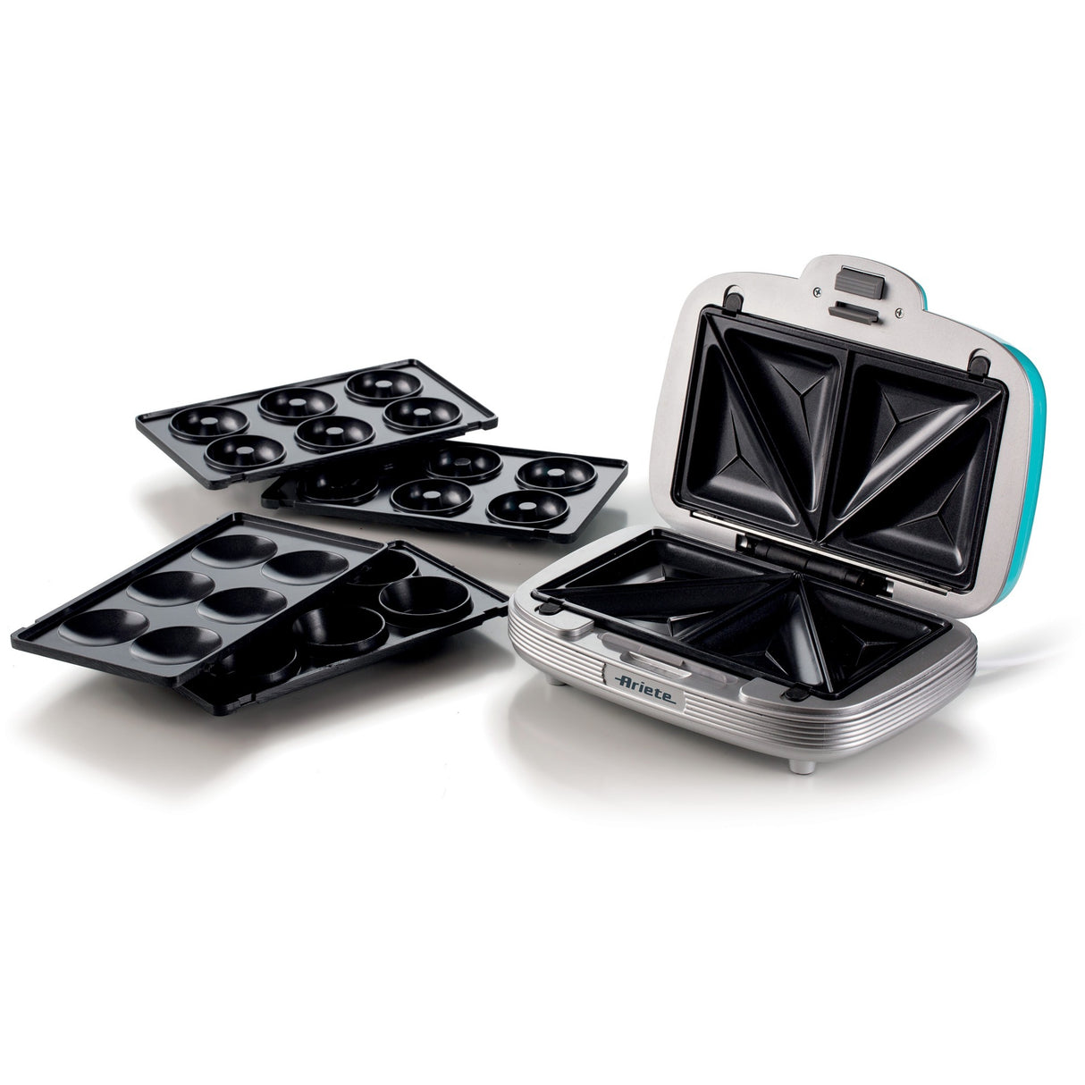 Ariete Party Time Toaster Cupcake Maker 1972 01 Sandwich Maker (light blue)