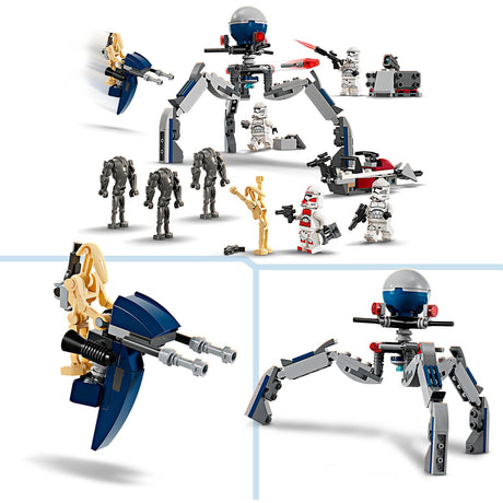 Lego star wars clone trooper™ battle droid™ battle pack - 75372