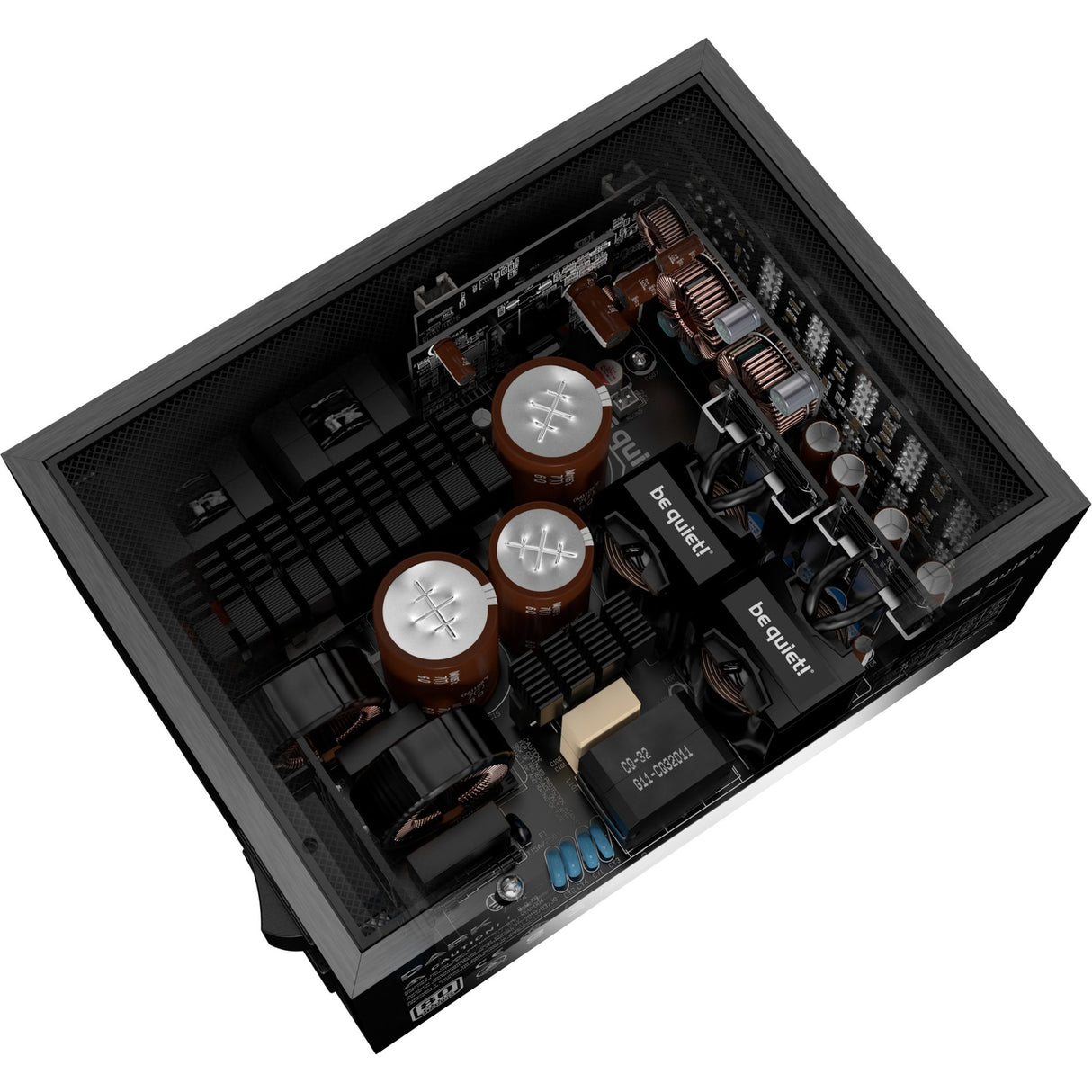 Be quiet! dark power pro 13 modular 1600 watt power supply (black, 2x 12v-2x6, 6x pcie)