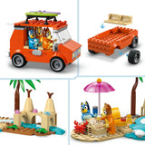 Lego bluey - bluey's car ride to the beach construction toy (11202)