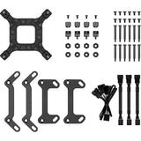 Deepcool LS720S Zero Dark Water Cooling (Black, 4-pin PWM fan connector)