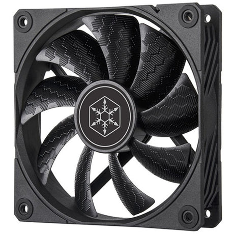 Ventilateur de boîtier Silverstone shark force 120 (noir, 120 x 120 x 25 mm, pwm)